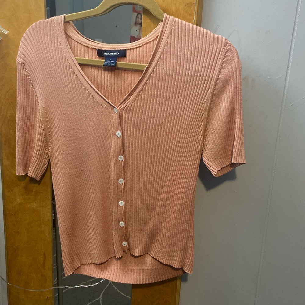 large button down top